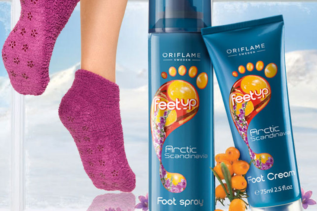 Oriflame Feet Up Arctic Scandinavia Foot Spray